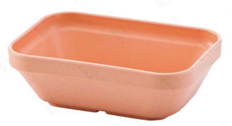 FUENTE RECTANGULAR 13 Cm. POLIPROPILENO 250 CC.